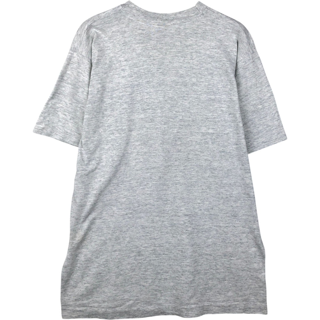 Vintage 90'S Fruit of the Loom photo T-shirt, Made in USA, Men's Size L cotton gray type Vintage Second Hand