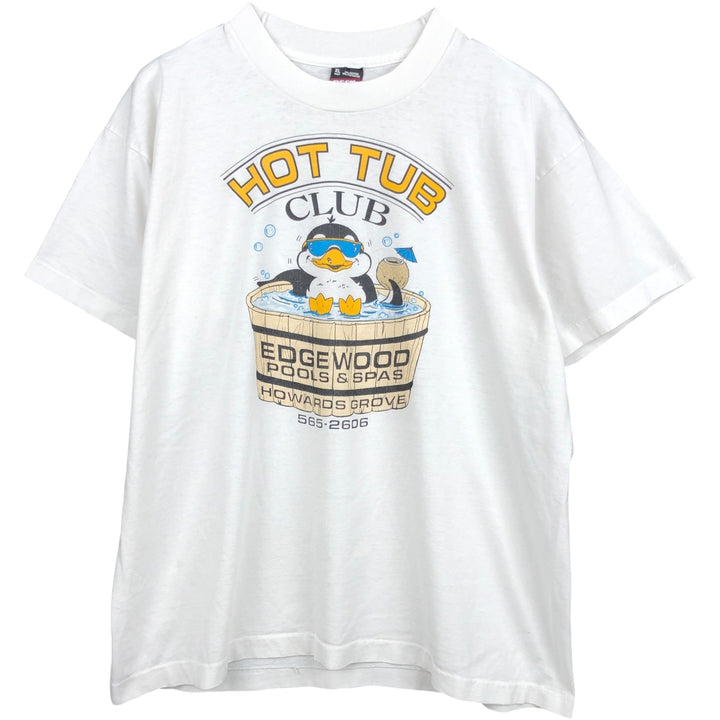 90'S Fruit of the Loom Best Printed T-shirt, Made in USA, Men's XL, Vintage cotton white type Vintage Second Hand