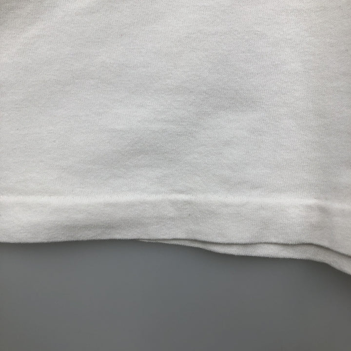 90'S Murina Print T-Shirt, Made in USA, Men's XL equivalent, Vintage cotton white type Vintage Second Hand
