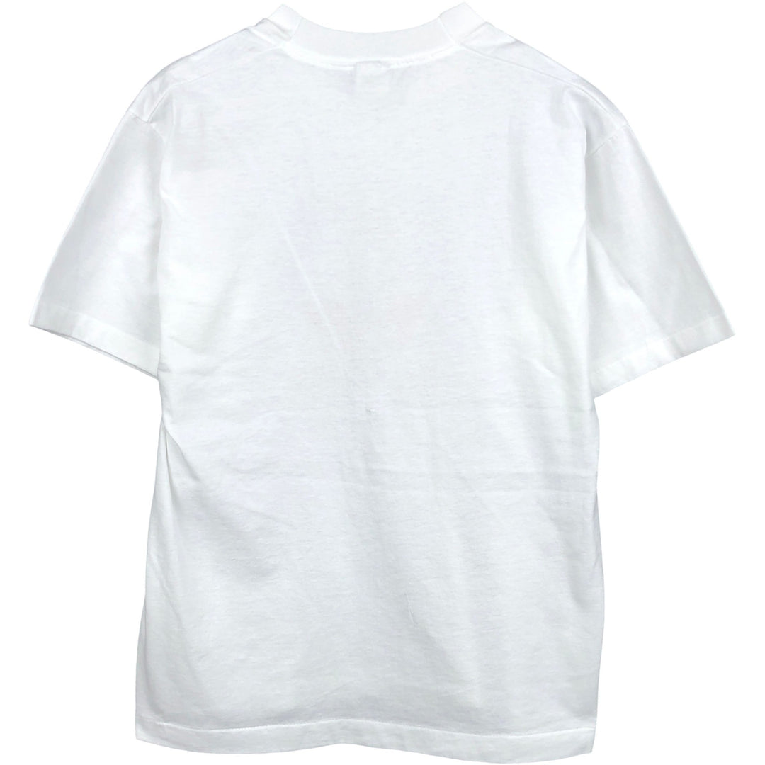90'S Fruit of the Loom Best Print T-Shirt, Men's Size L (approx.) cotton white type Vintage Second Hand