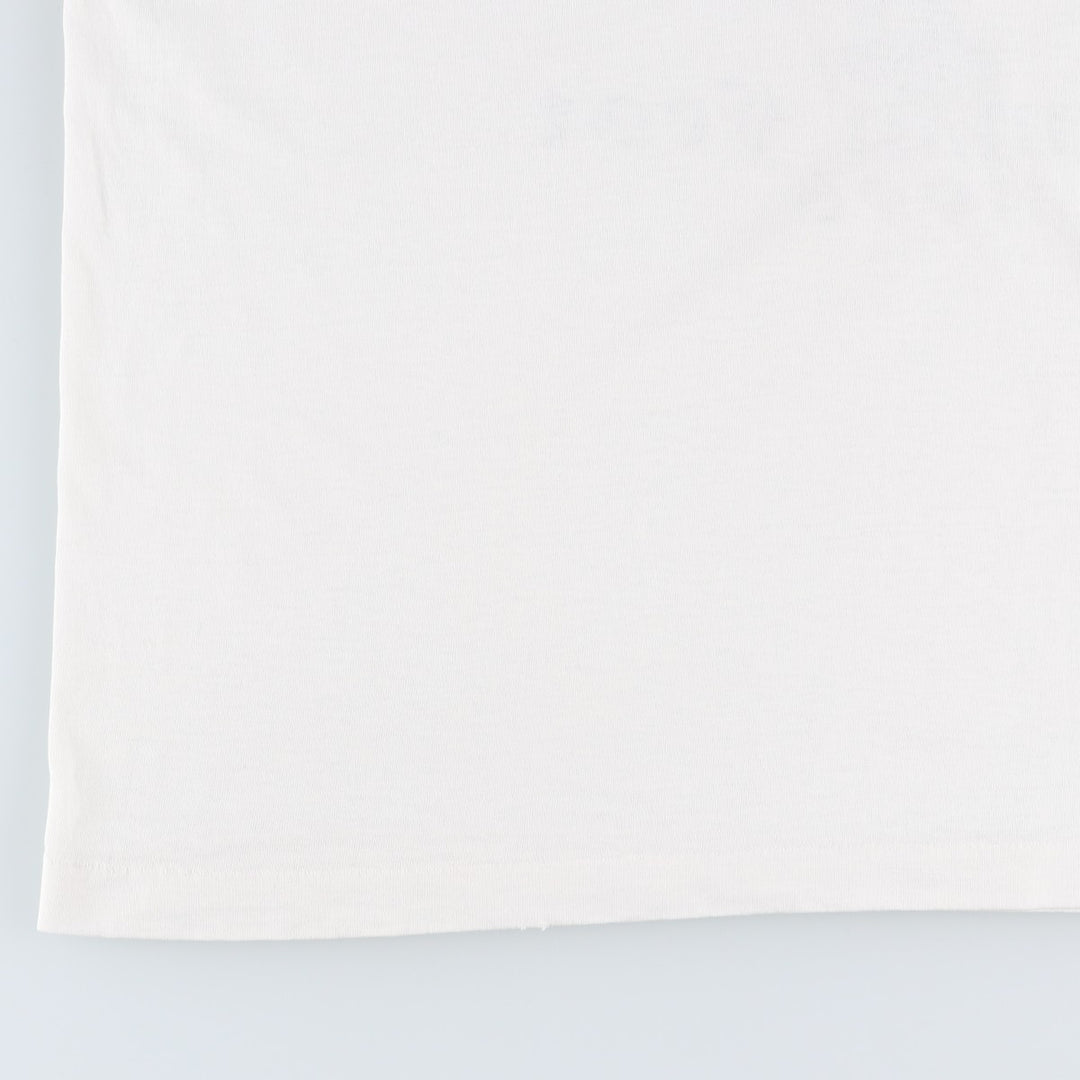 90'S Fruit of the Loom Best Print T-Shirt, Men's Size XL (approx.) cotton white type Vintage Second Hand