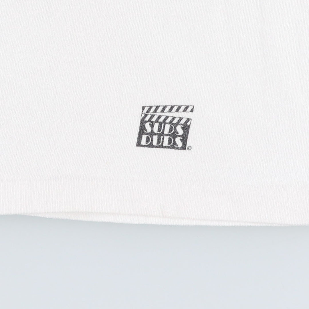 80'S Hanes BEEFY-T Blue Tag Printed T-Shirt, Men's XL (approx.), Vintage cotton white type Vintage Second Hand