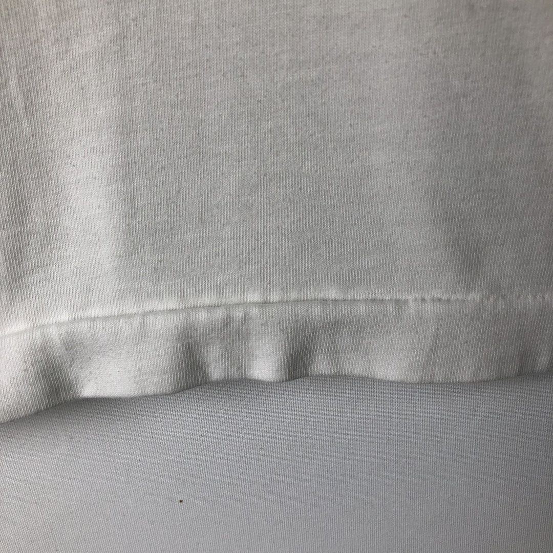 ~90'S Print T-shirt, Men's Size L (approx.), Vintage unclear white type Vintage Second Hand