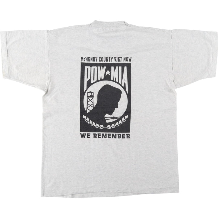 90'S Fruit of the Loom Best Print T-Shirt, Men's Size L (approx.) cotton white type Vintage Second Hand