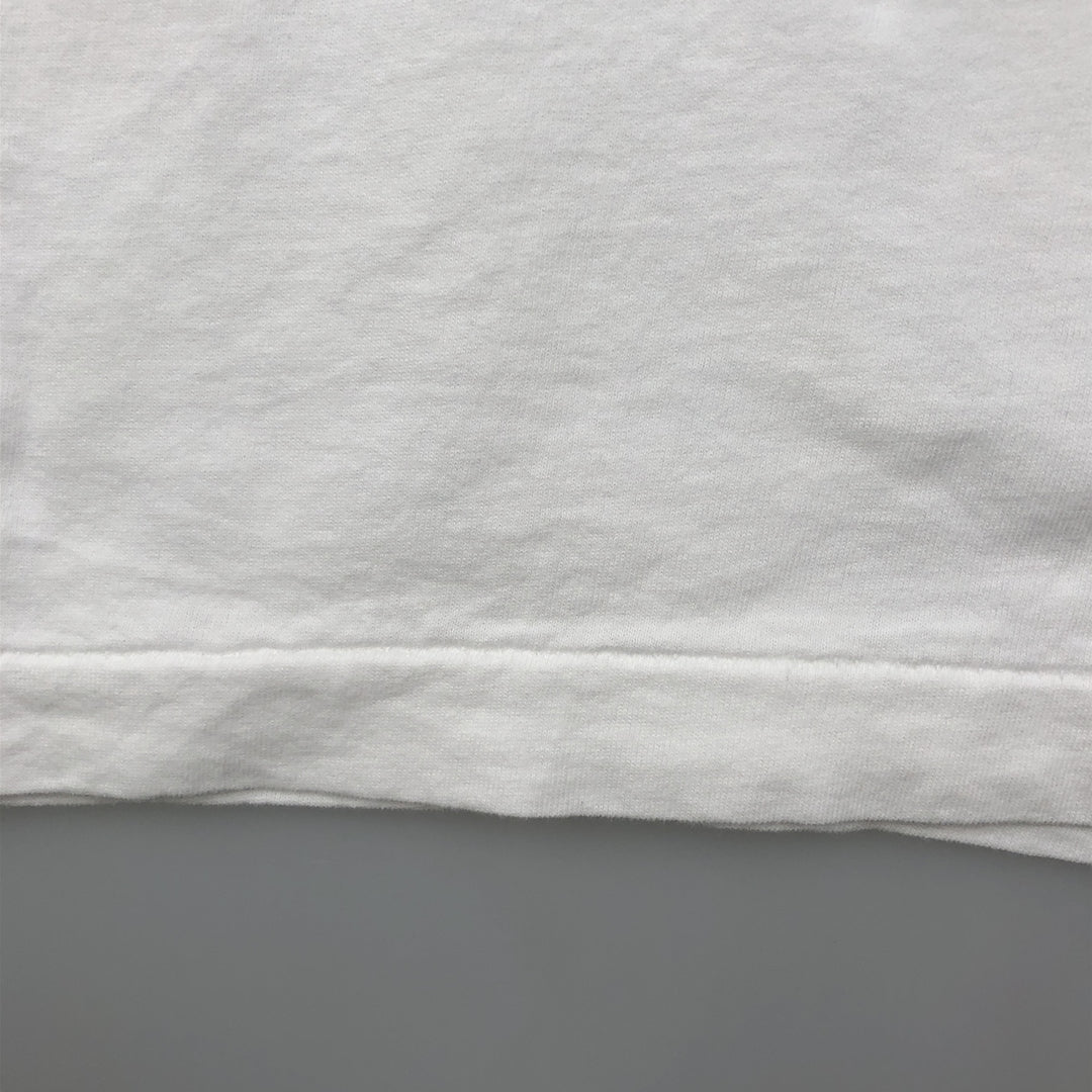 90'S SCREEN STARS Printed T-shirt Made in USA Men's XL Vintage cotton white type Vintage Second Hand