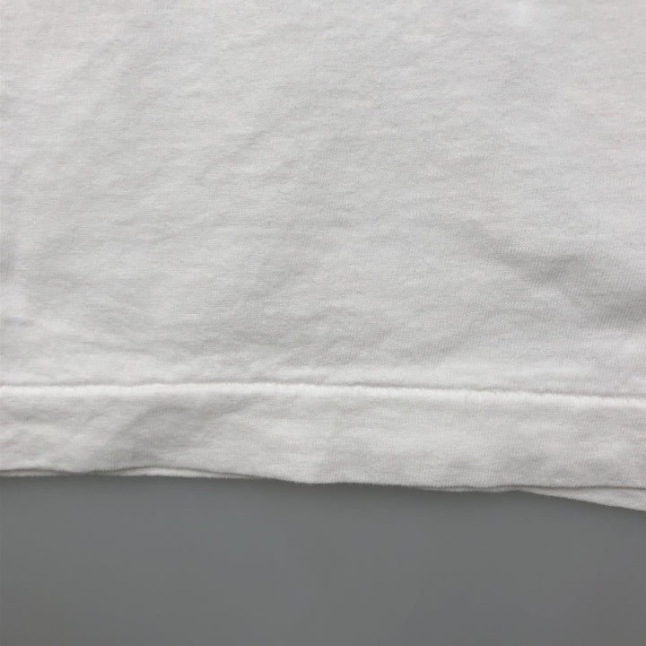 90'S SCREEN STARS Printed T-shirt Made in USA Men's XL Vintage cotton white type Vintage Second Hand