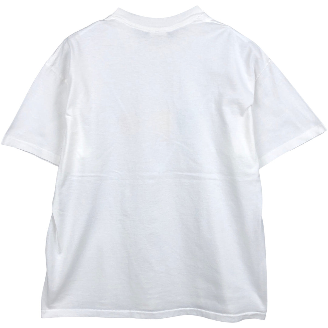90'S Tee Jays SOF TEE Print T-Shirt, Made in USA, Men's XL equivalent, Vintage cotton white type Vintage Second Hand