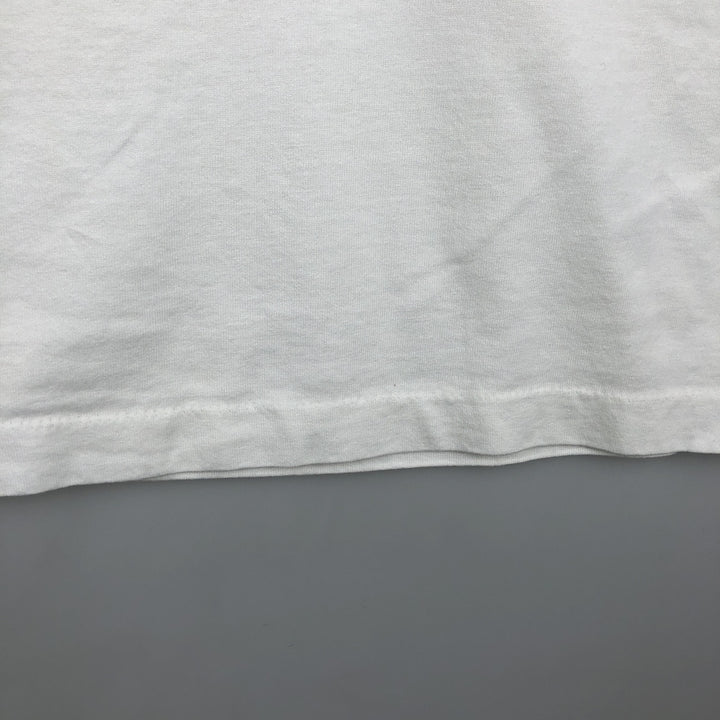 90'S SCREEN STARS Printed T-shirt Made in USA Men's XL Vintage cotton white type Vintage Second Hand