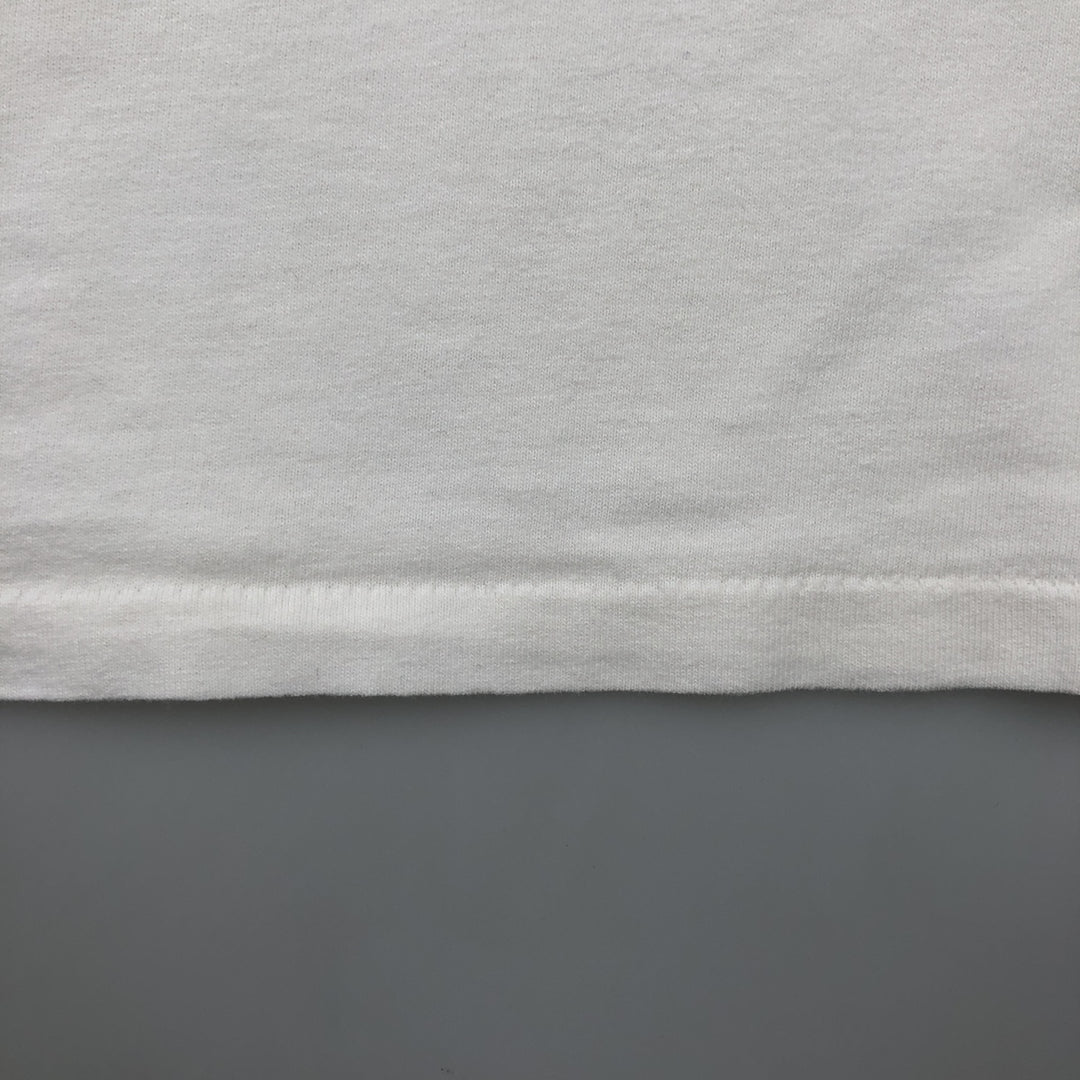 90'S All Sport Print T-Shirt, Men's Size L (Equivalent), Vintage cotton white type Vintage Second Hand
