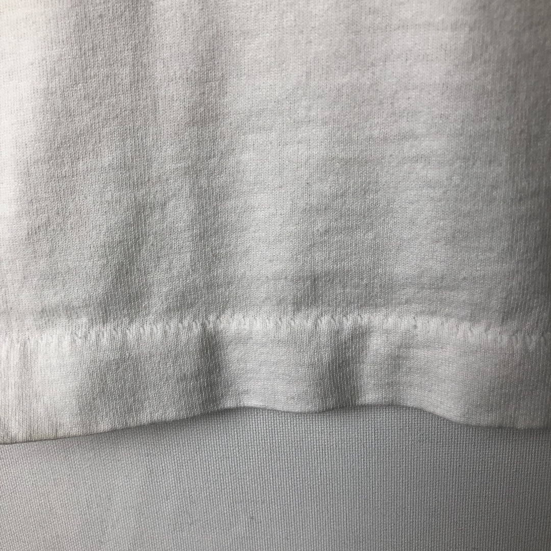 ~90'S Vintage Printed T-shirt, Men's S size unclear white type Vintage Second Hand