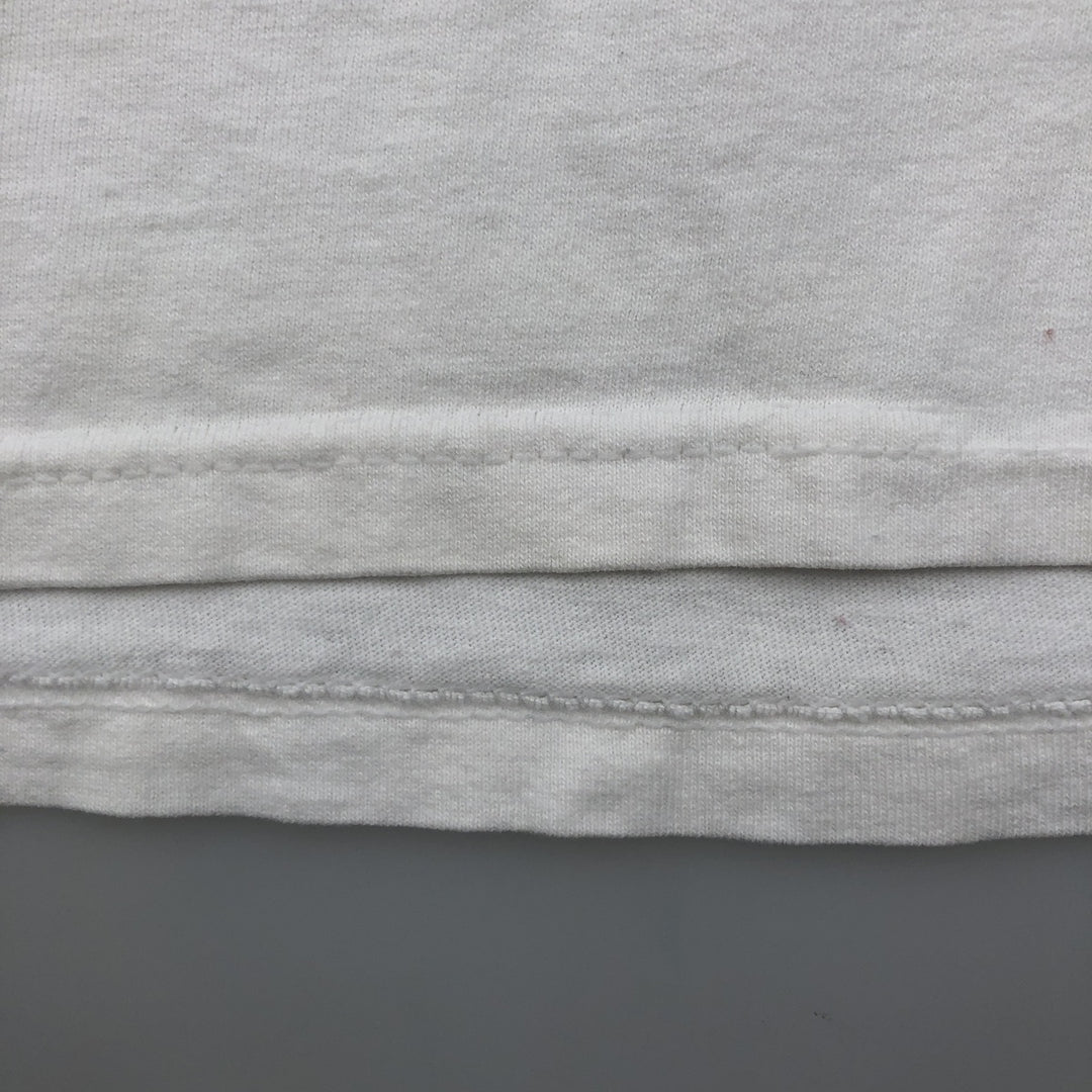 90'S All Sport American flag print T-shirt, Made in USA, Men's XL equivalent, Vintage cotton white type Vintage Second Hand