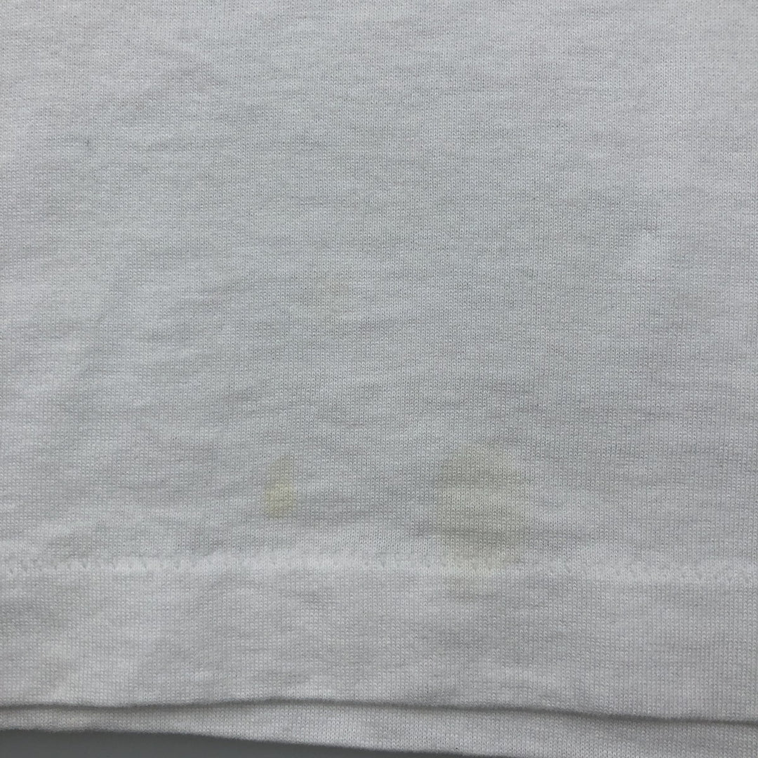 90'S Screen Stars USA-made men's size L (equivalent) Vintage cotton white type Vintage Second Hand