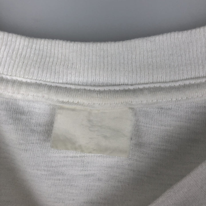 Vintage printed T-shirt from the 1990s, equivalent to men's size L. unclear white type Vintage Second Hand