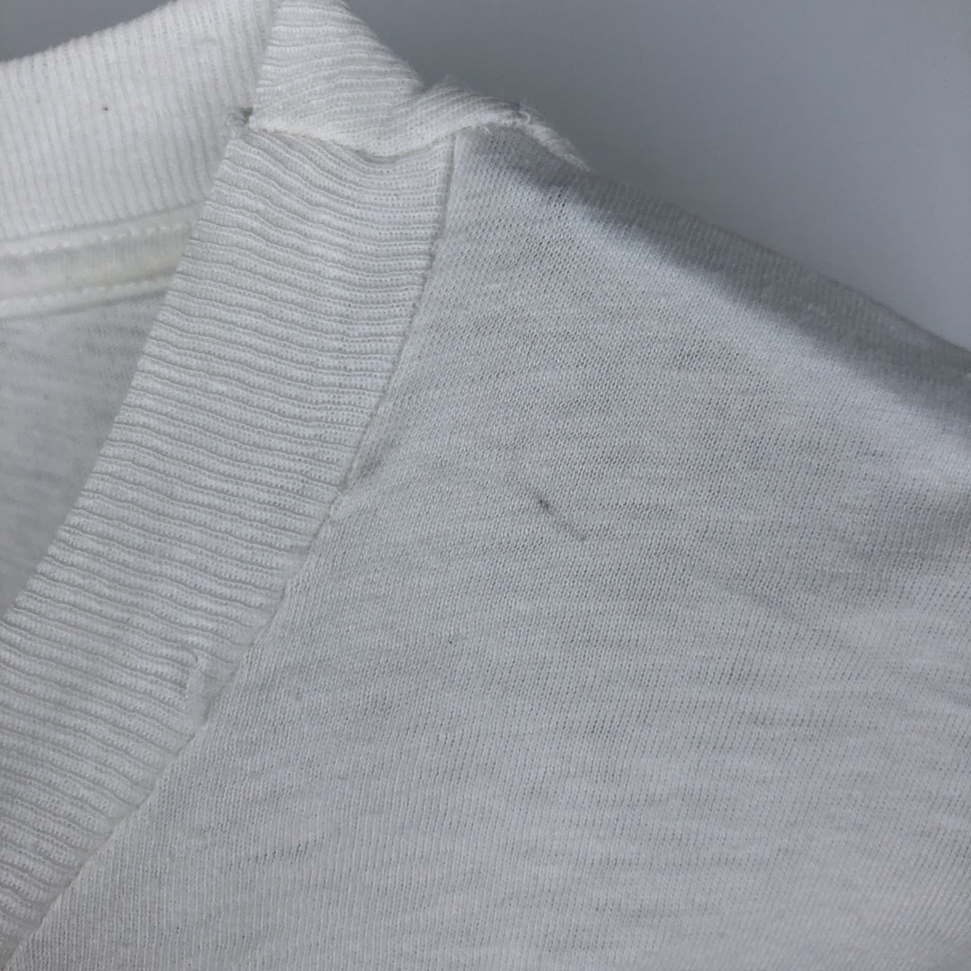 Vintage printed T-shirt from the 1990s, equivalent to men's size L. unclear white type Vintage Second Hand