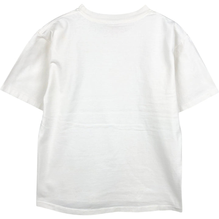 ~90'S The Aussie T Company Print T-Shirt, Made in USA, Men's Size S (Equivalent), Vintage cotton white type Vintage Second Hand