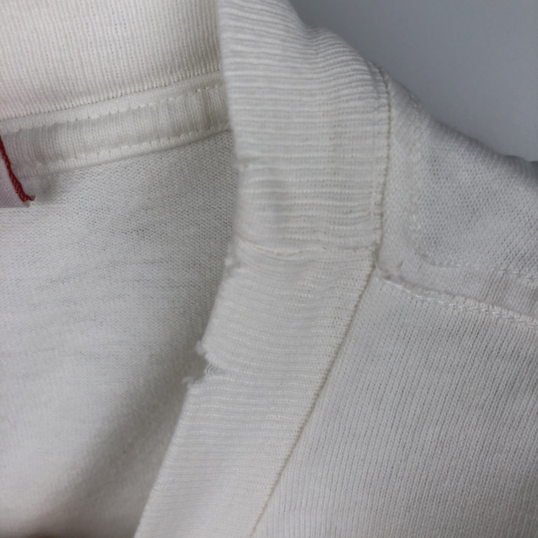 ~90'S The Aussie T Company Print T-Shirt, Made in USA, Men's Size S (Equivalent), Vintage cotton white type Vintage Second Hand