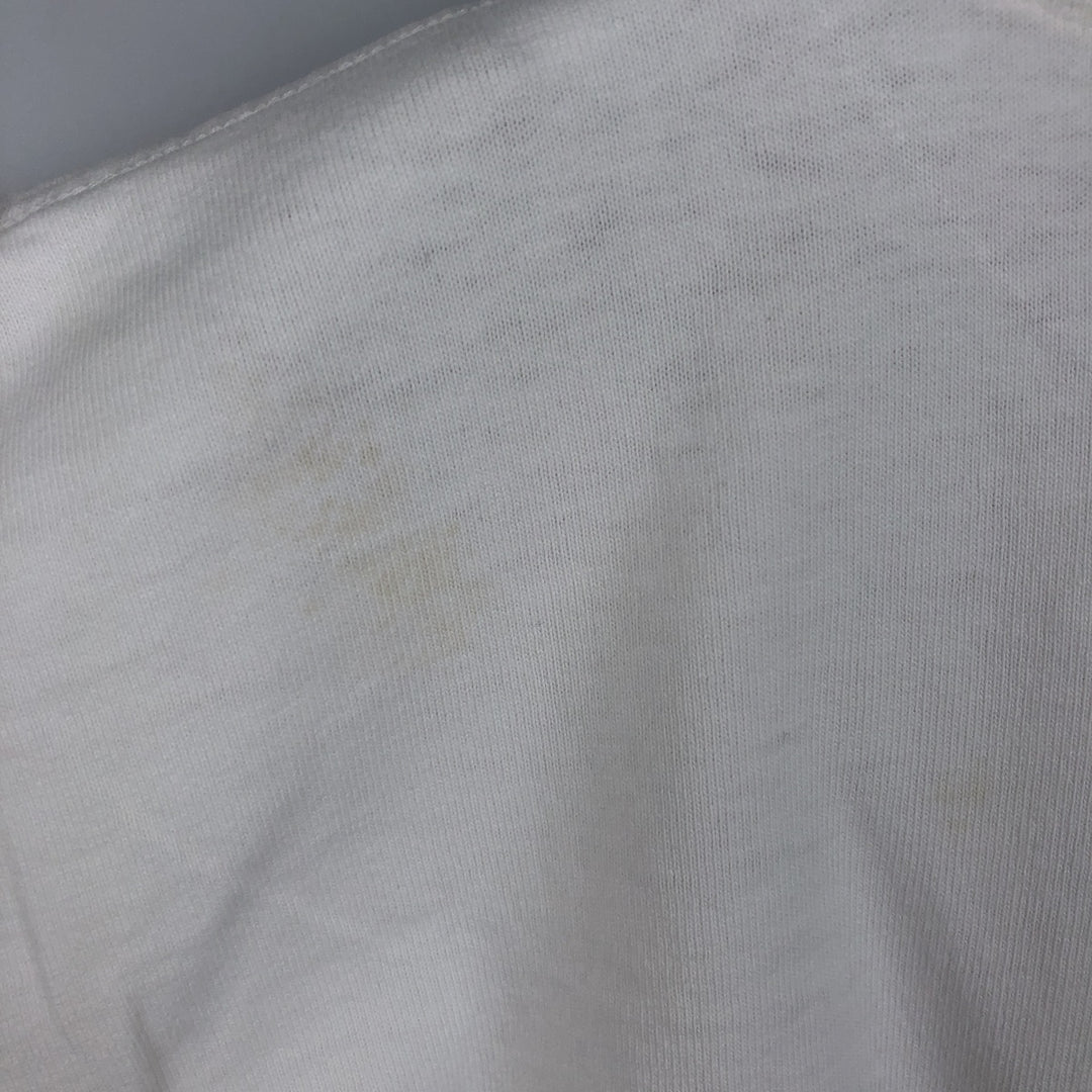 ~90'S The Aussie T Company Print T-Shirt, Made in USA, Men's Size S (Equivalent), Vintage cotton white type Vintage Second Hand