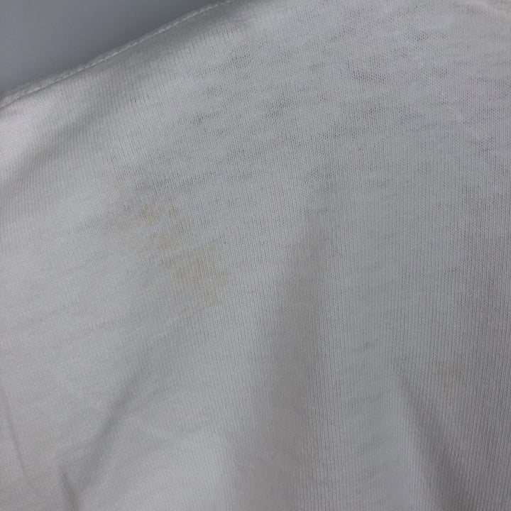 ~90'S The Aussie T Company Print T-Shirt, Made in USA, Men's Size S (Equivalent), Vintage cotton white type Vintage Second Hand