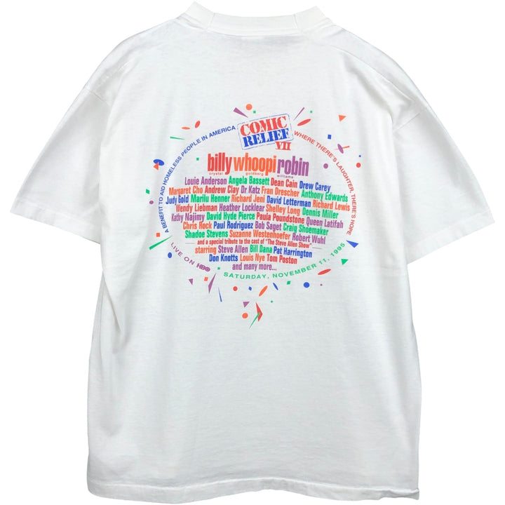 90'S Fruit of the Loom Best Printed T-shirt, Made in USA, Men's XL, Vintage cotton white type Vintage Second Hand