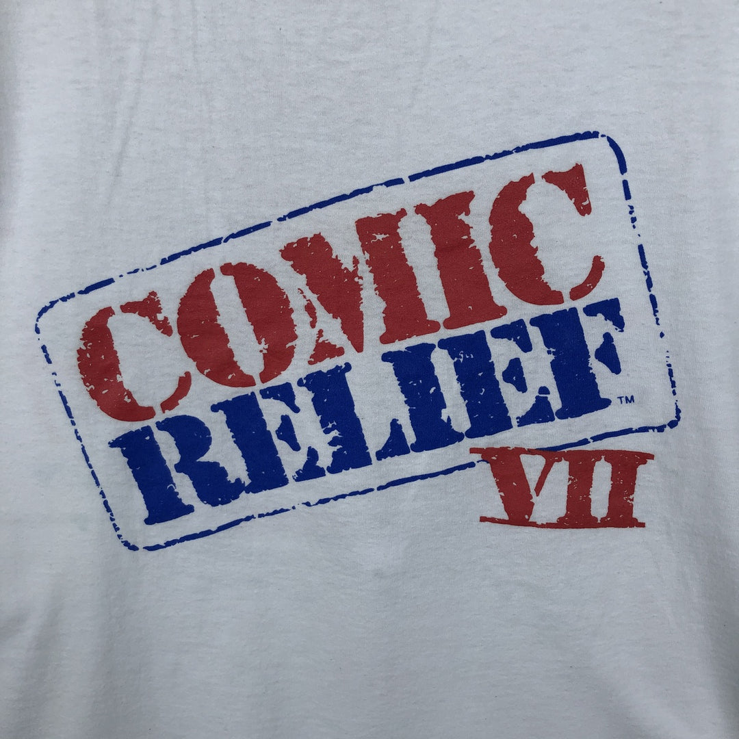 90'S Fruit of the Loom Best Printed T-shirt, Made in USA, Men's XL, Vintage cotton white type Vintage Second Hand