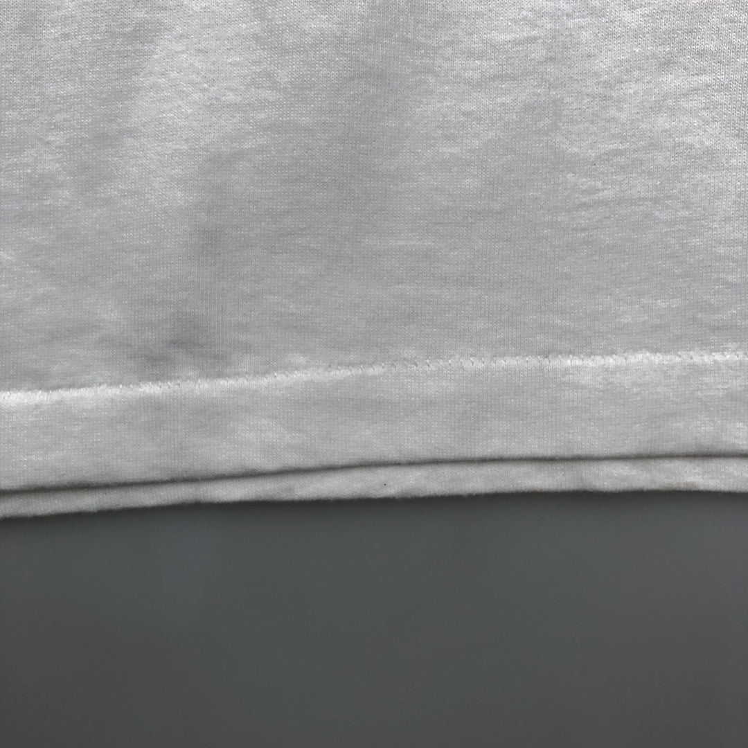 Vintage 90'S Hanes printed T-shirt, size L for men cotton white type Vintage Second Hand