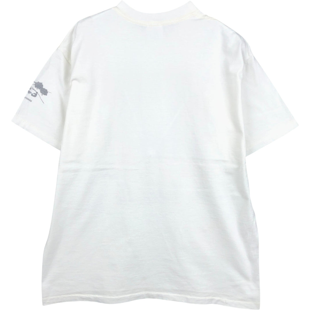 ~90'S Tee Jays SOF TEE Print T-Shirt Made in USA Men's XL equivalent Vintage cotton white type Vintage Second Hand