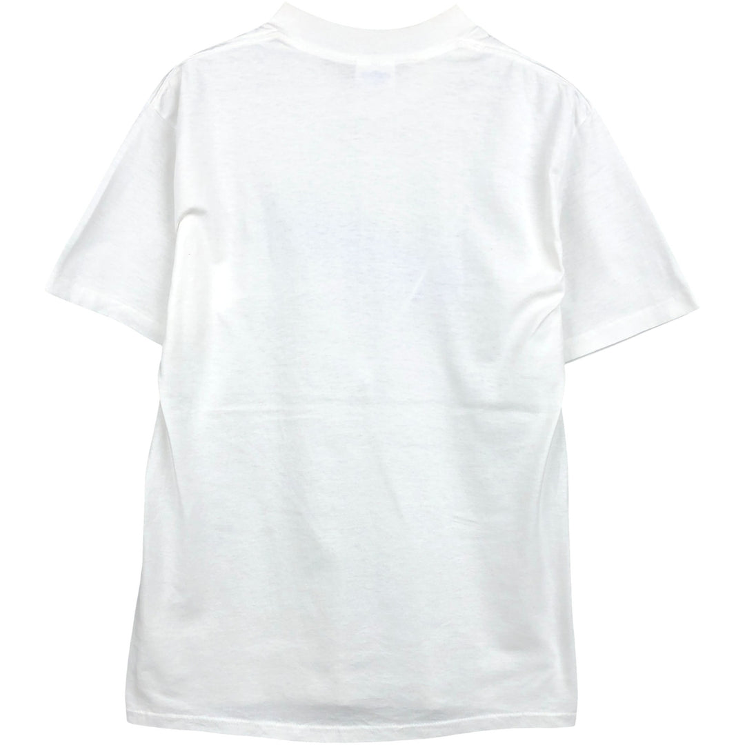 SHOEBOX GREETINGS Printed T-Shirt, Made in USA, Men's Size L cotton white type Vintage Second Hand