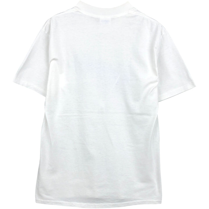 SHOEBOX GREETINGS Printed T-Shirt, Made in USA, Men's Size L cotton white type Vintage Second Hand