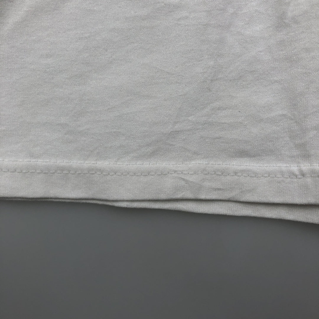 SHOEBOX GREETINGS Printed T-Shirt, Made in USA, Men's Size L cotton white type Vintage Second Hand