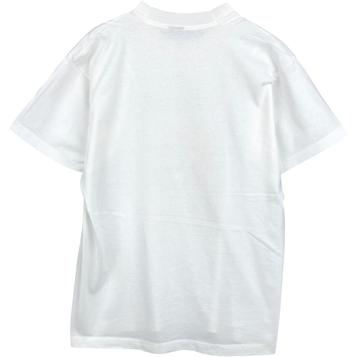 90'S SCREEN STARS Printed T-shirt Made in USA Men's XL Vintage cotton white type Vintage Second Hand