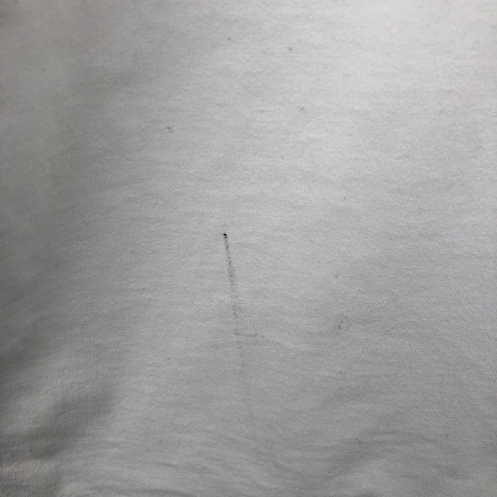 90'S Fruit of the Loom printed T-shirt, made in the USA, men's XL size, vintage cotton white type Vintage Second Hand