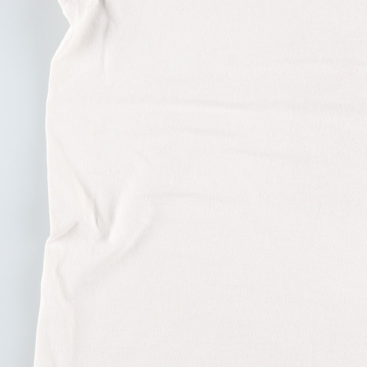 90'S Fruit of the Loom printed T-shirt, made in the USA, men's size L, vintage cotton white type Vintage Second Hand