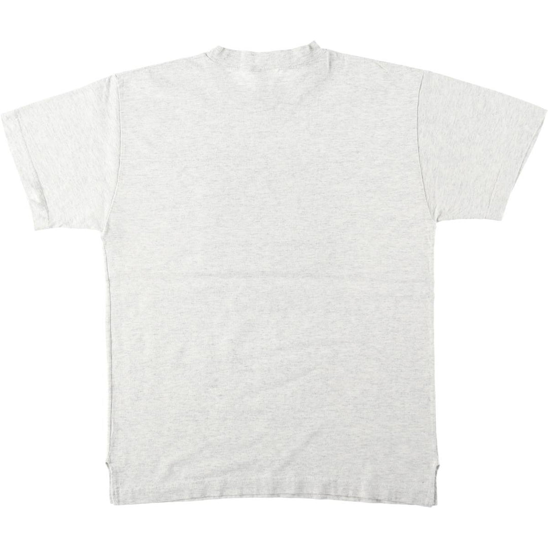 90'S GEAR print T-shirt, Made in USA, Men's size M (approx.), Vintage cotton gray type Vintage Second Hand