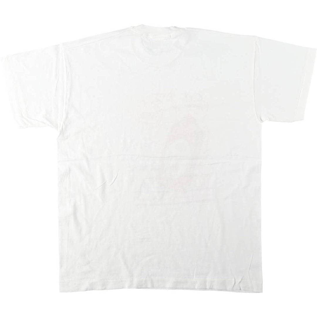 90'S SCREEN STARS Printed T-shirt, Men's XL, Vintage cotton white type Vintage Second Hand