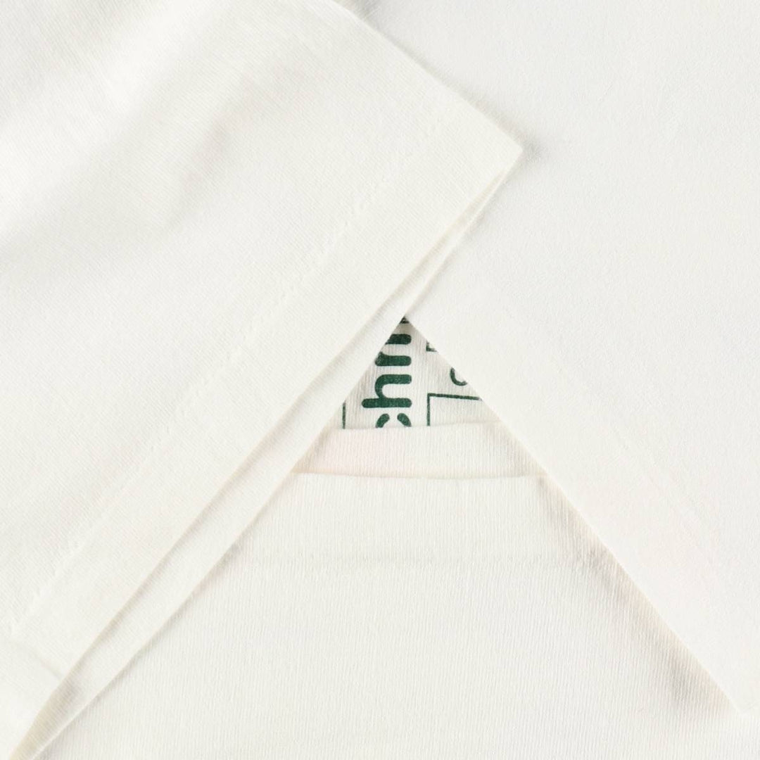 90'S Hanes Heavyweight Print T-Shirt, Men's XL equivalent, Vintage cotton white type Vintage Second Hand