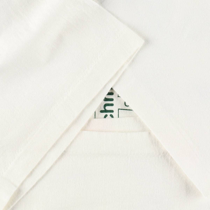90'S Hanes Heavyweight Print T-Shirt, Men's XL equivalent, Vintage cotton white type Vintage Second Hand