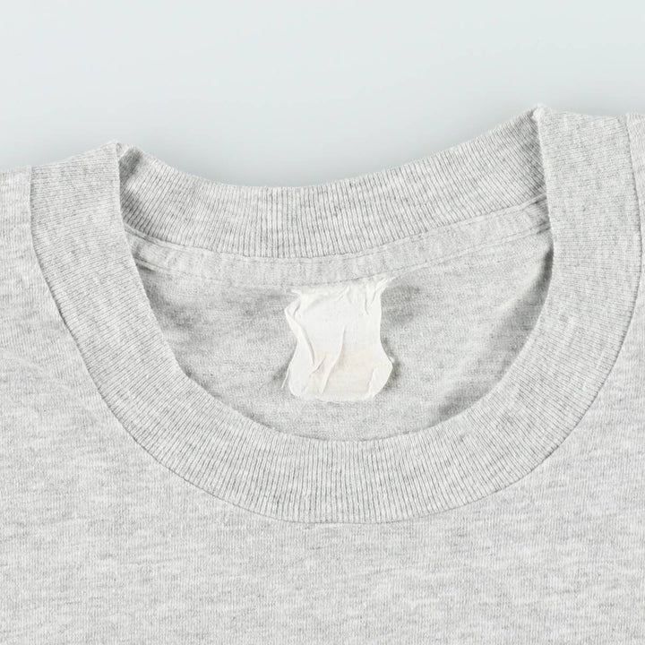 Sheep Pattern Print T-Shirt, Men's Size M (Equivalent), Vintage unclear gray type Vintage Second Hand