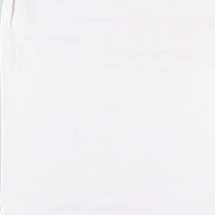 90'S Hanes BEEFY-T Printed T-shirt Made in USA Men's XL Vintage cotton white type Vintage Second Hand