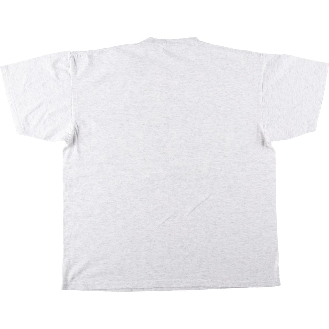 90'S ONEITA POWER-T Great Figure T-Shirt, Made in USA, Men's XL equivalent, Vintage cotton white type Vintage Second Hand