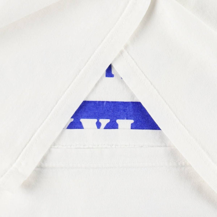 90s-00'S MJSOFFE Printed T-Shirt, Made in USA, Men's XL equivalent, Vintage cotton white type Vintage Second Hand