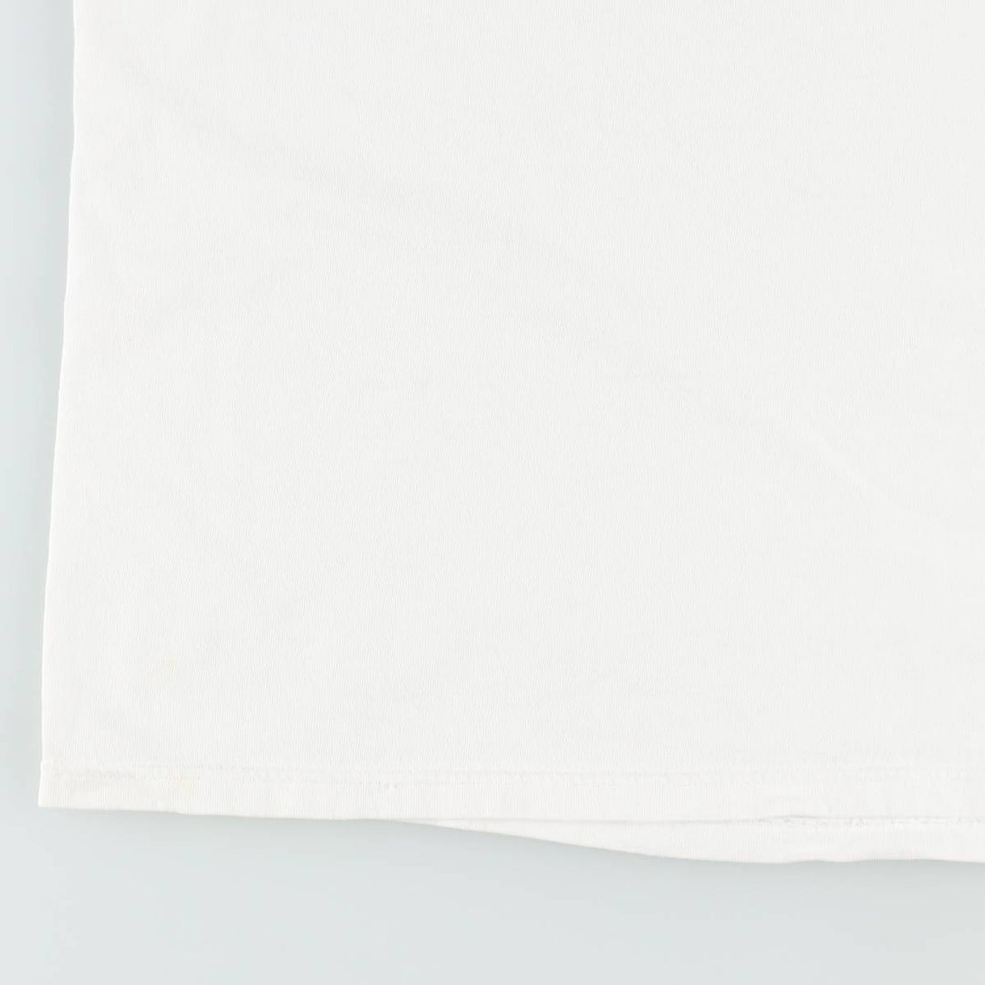 90s-00'S MJSOFFE Printed T-Shirt, Made in USA, Men's XL equivalent, Vintage cotton white type Vintage Second Hand