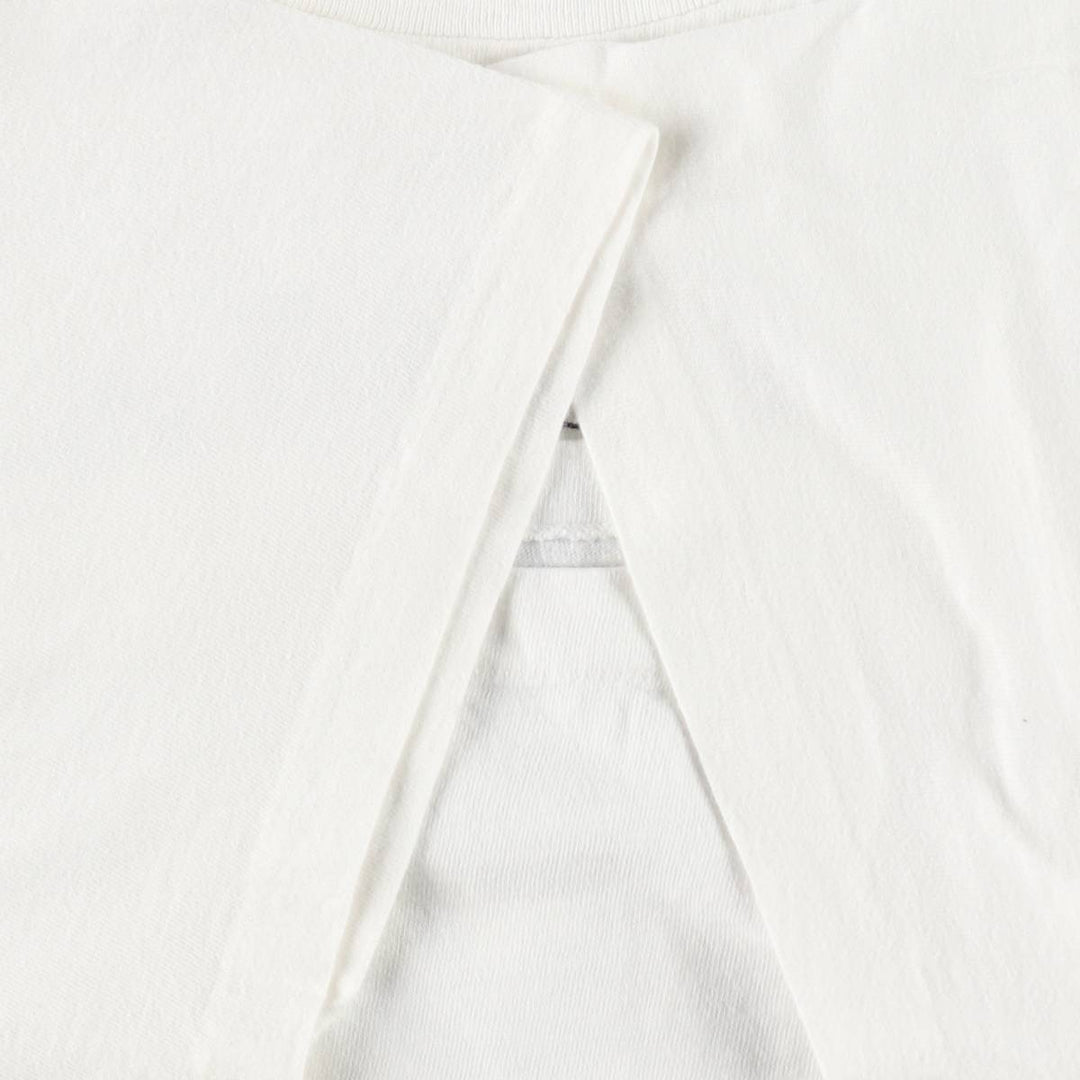 70s-80'S Anvil Print T-Shirt, Made in USA, Men's Size L (Equivalent), Vintage cotton white type Vintage Second Hand