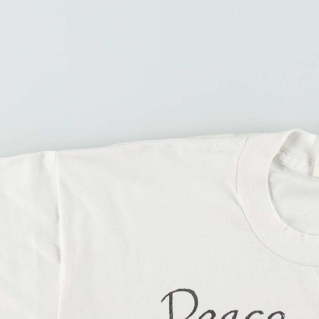 80'S MARATHON Print T-Shirt, Men's Size S (Equivalent), Vintage unclear white type Vintage Second Hand