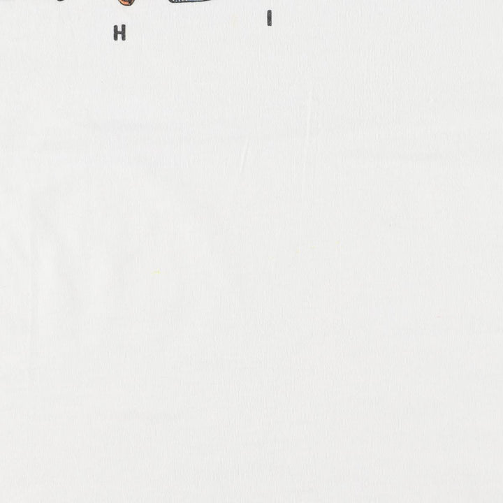 90'S Fruit of the Loom Cleveland Ohio Print T-Shirt, Men's XL (approx.), Vintage cotton white type Vintage Second Hand