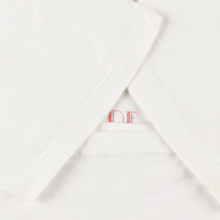 90'S ONEITA POWER-T Made in USA Men's XL equivalent cotton white type Vintage Second Hand