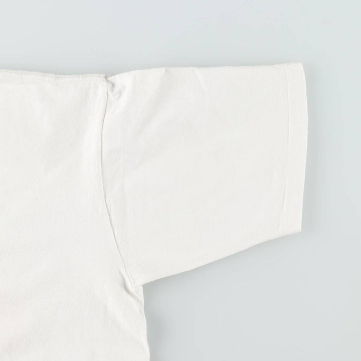 90'S ONEITA POWER-T Made in USA Men's XL equivalent cotton white type Vintage Second Hand