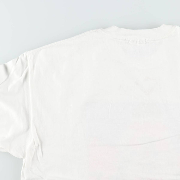 90'S Hanes BEEFY-T Sandra Boynton Pig Deal Print T-Shirt, Men's XL (approx.), Vintage cotton white type Vintage Second Hand
