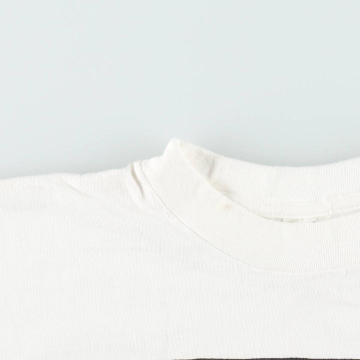 90'S WORLD COLORS Print T-Shirt, Men's XL equivalent, Vintage cotton white type Vintage Second Hand