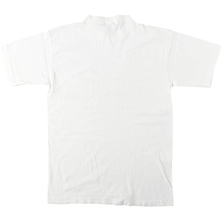 90'S Wild Print T-Shirt, Made in USA, Men's Size L (Equivalent), Vintage cotton white type Vintage Second Hand