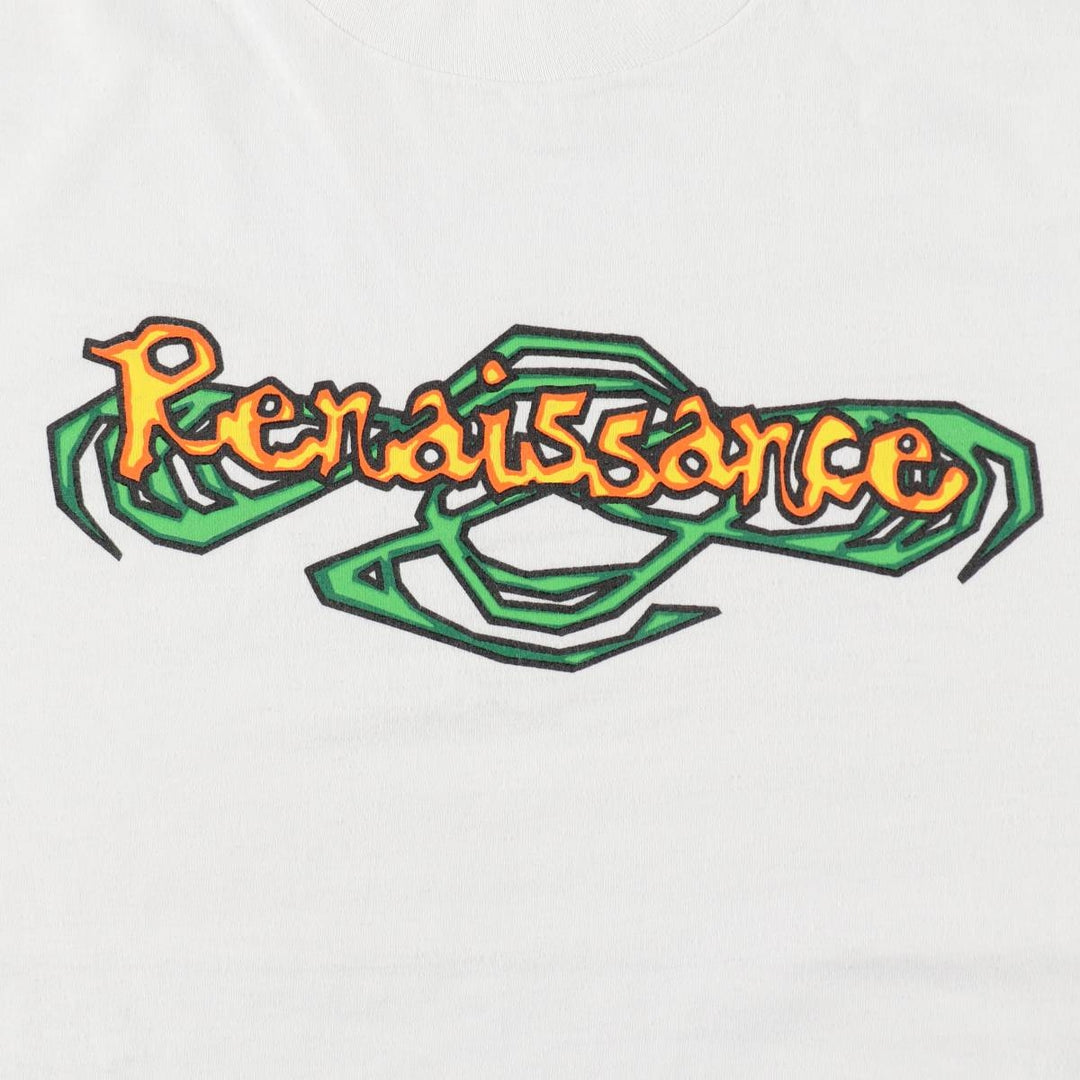 90'S Fruit of the Loom Best Print T-Shirt, Made in USA, Men's Size XL (approx.) cotton white type Vintage Second Hand